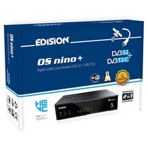 Edision 셋톱박스 Os Nino + Full Hd Linux E2 콤보 Ctt6