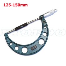 내경 측정기 보어게이지0-100mm 4 개 외부 마이크로 미터 0-25mm25-50mm50-75mm75-100mm 게이지 버니어 캘, 125-150mm