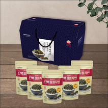 HACCP 아나운서 김현욱 돌자반 추석 명절 선물세트 단백질 돌자반 고소한 김자반 밥도둑 돌김 아이들 어르신 영양반찬 아빠 최고급 술안주 자반김, 55g*6봉 세트(박스)