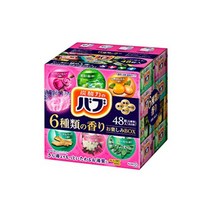 카오 바브 6종류 향기 일본 탄산 입욕제 48개입, 48개, 단일상품ml, 40g