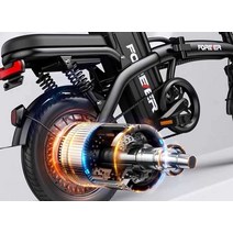 접이식 전기 자전거 소형 리튬 배터리 초경량 출퇴근, 얼티밋 에디션파워 60km방폭 타이어영구 배터리, 48V, 20AH