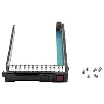HP DL160 DL360 DL380E DL380P G8 G9 G10 서버 651687 001용 2.5인치 SFF SAS NVMe SSD HDD 트레이 캐디 교체품 나사 포함
