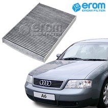이롬필터 아우디 에어컨필터CUK3037 프리미엄 활성탄, 1개, A6 2.4 (4B/C5) (99~05년)