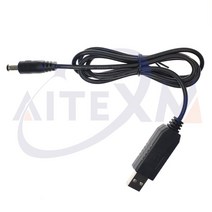 USB 전원 부스트 라인 DC 5V To DV 9V / 12V 스텝 업 모듈 1M USB 컨버터 어댑터 케이블 Arduino WIFI 용 2, 02 9V