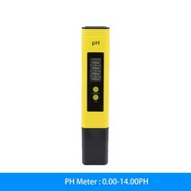 pH미터 pH meter pH측정기가정용 수영장 수족관을 위한 0-14 ph 범위의, 0.01, 백라이트 테스터 없음
