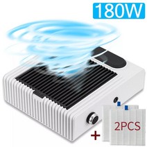 네일흡진기 제거 필터가있는 180w 네일 진공 청소기 매니큐어 공작 기계 강력한 파워 네일 집진기 조정 가능한 네일 추출기 팬, 영국, 화이트-2 필터