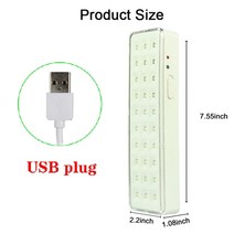 캠핑랜턴구스킨 가정용 비상 램프 충전식 조명 홈 안전 모드 야외 실패 깜박이 램프, usb 플러그 a-3