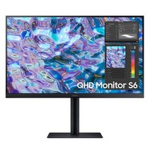 S27B610 68.4cm QHD 27인치모니터 IPS 75Hz 피벗, LS27B610EQKXKR