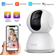 스마트 홈카메라 헤이홈 텐플 pro 탑4 sdeter 실내 ip wifi 3mp hd, 2mp 64g 카드 추가, 협력사, au 플러그