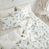 사계절 순면 광목 차렵 이불 베개커버 세트