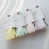 도레미 골지타이즈레몬(1P) 아동 주니어 양말