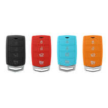 리미트 제네시스 G70 G80 스마트 키 차키 실리콘 젤리 TPU 케이스, red