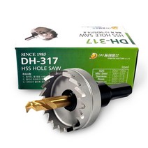 동해 일반 홀소 12mm DH-317 국산 홀쏘 홀커터 홀컷터 천공 철판, 동해 일반홀소 12mm DH-317, 1개
