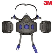 3M Secure Click HF-800시리즈 방독마스크 반면형면체 (필터미포함), 01.HF-801SD(소형)