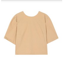 SI (씨) 22F/W 뒷 지퍼장식 크롭 블라우스 (SFBAH2463)