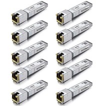 10G SFP RJ45 구리 트랜시버 10GBaseT 모듈 시스코 SFP10GTS Ubiquiti UniFi UFRJ4510G Mikrotik Fortinet Netgear DLi, 10 Pack_1000Base-LX 20km