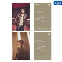 교육용문구 새로운 KPOP 슈퍼 주니어 2/5 개/대 앨범 TIMLESS 사진 카드 PVC 자체 제작 LOMO Photocard, [02] 2