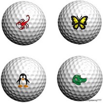 GRO966441ANY 골프닷즈 Animal Dotz-미국산 독특하고 재미있는 볼마킹 제품 강력한 접착력, 종류/09.골드전갈