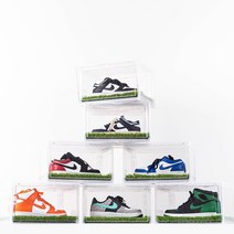 자석도어 디럭스 신발 정리 진열 보관함 수납 자외선차단 변색방지 소장, 화이트+잔디매트 20mm