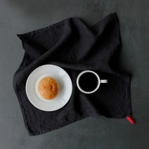 [바보사랑] 리노에리나 소프트마농 리투아니아 린넨 키친크로스 블랙[무드앙코르], 색상선택:썸머블루, 상세 설명 참조