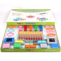 공간27 MTB 다빈치 자석블럭 / 유아 초등 180피스 입체도형, free, one color