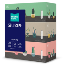 모나리자 플라워가든 미용티슈(무향) 250매*6입 1set