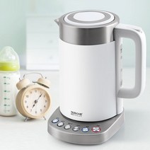 키친아트 NEW 렉스 무선 분유포트 자동 보온 전기포트 커피포트 티포트 1.7L KP-36WT