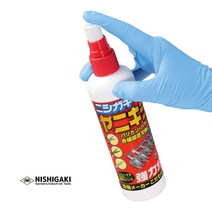 오염제거 크리너 부식방지 쇠녹제거 송진클리너 니시가끼 250ML 녹제거제 38170EA, 본상품선택