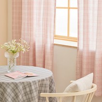 [아르페지오베이직] 노트 4COLOR 워싱 선염면 반창 커튼(봉집형)