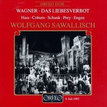 Wagner - Das Liebesverbot / Hass Coburn Schunk Prey Engen Bayerische Staatsoper Sawallisch nul, 1, 기타