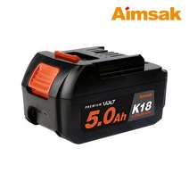 아임삭 리튬이온배터리 B50L18D 18V 5.0Ah
