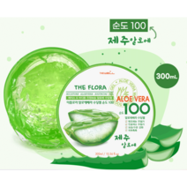 [커머스 기획]제주알로에 수딩젤300ml 보습진정 수분크림5개, 10개
