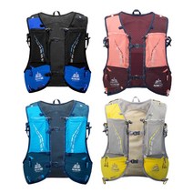 오니지 등산 배낭 트레일러닝 조끼형 가방 10L 백팩 클레버 V3, 블랙