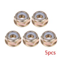 5pcs 범용 트리머 스트리머 브러시 커터 왼쪽 나사 블레이드 너트 교체