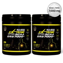 익스트림 OPTIMA BCAA 타우린 7000+, 300g, 2통