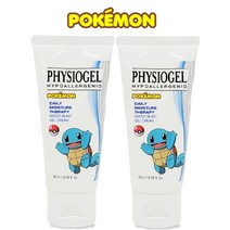 일루몬트 피지오겔 포켓몬 꼬부기 데일리 모이스춰 아쿠아 워터 젤 크림 80ml, 2개