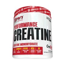 SAN 산 퍼포먼스 모노 하이드레이트 크레아틴 파우더 분말 60서빙, 1개