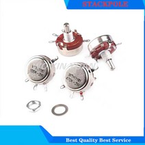 전위차계 1K 2.2K 4.7K 1M 가변 저항기 VR Ohm WTH118 2W 개, 06 5.6K Ohm