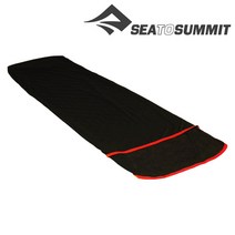 [텐잘남] SEATOSUMMIT 씨투써밋 침낭 라이너 써모라이트 리액터 블랙, 1개