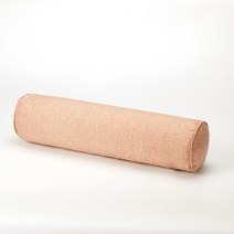 웨지 요추 척추 쿠션 튜브 통증을위한 긴 베개 실린더 바디 베드 보드 백 슬리핑 지원 베개, 라이트 핑크, 20x80cm, 1개