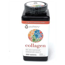 Youtheory 유씨어리 콜라겐 6000mg collagen 비타민C 390정