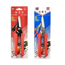화신 가위 다목적가위 P220 만능 전지가위 전선 분재 조경 원예, 1개