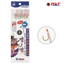 BKC 백경 어초 침선 빙빙 동해 가자미바늘 열기바늘 (BK-338), 1개