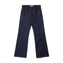 비슬로우 22FW RIGID WIDE FLARE JEANS INDIGO