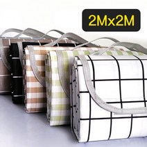 로미즈 방수 대형 피크닉 캠핑 매트 돗자리, 올리브