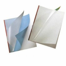 (열제본용 표지) 열제본기전용 제본소모품 1.5mm 50mm 제본품질 프리젠테이션, 백색 전사이즈가능-40mm 50개, 본상품선택