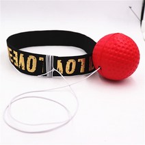 복싱볼 스피드 리턴 boxing reflex speed 펀치 공 산다 복서 모금 반력, 20g 빨간 pu 공