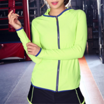 오너클랜 여자 여성 집업후드 필라테스 요가복 아웃도어