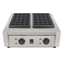 타코야끼팬 기계 미니붕어빵 무쇠와플팬 판 틀 만들기 키트 상업용 스테인리스 스틸 타코야키 팬 문어 작은 공 베이킹 붙지 않는 주방용, 8.220V - AU