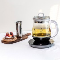 휴앤봇 전기 티포트 1.7L 차탕기 분유 유리 주전자 커피 티메이커 HB-8090D